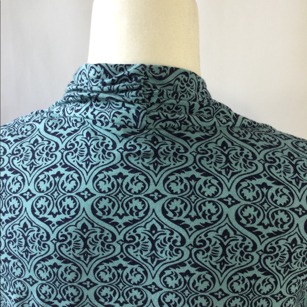 Talbots Wrap Top Long Sleeves Size XL - Picture 6 of 8